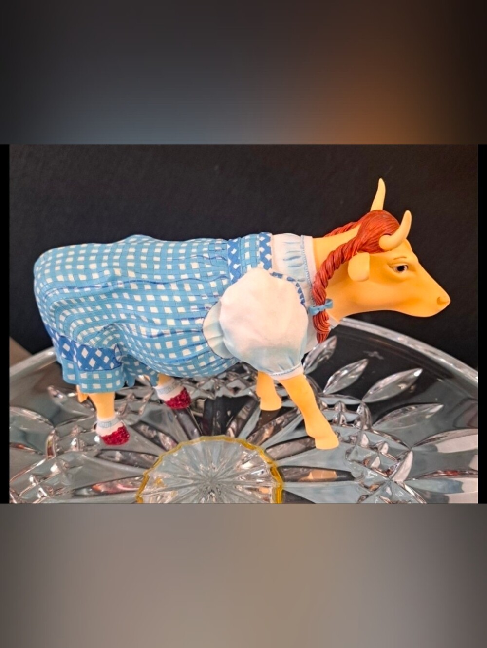 Wizard of Oz Cow Parade Dorothy Cow Figurines Westland Gifts Item # 7241 2002